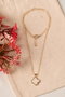 Heliophilia Silver Conjunto de Collar y Pendientes Dorado CSET9823